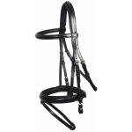 SCHOCKEMÖHLE Uzdečka Bremen bez otěží hnědá stříbrná – Sleviste.cz