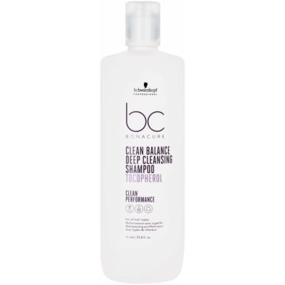 Schwarzkopf BC Bonacure Clean Balance Deep Cleansing Shampoo 1000 ml