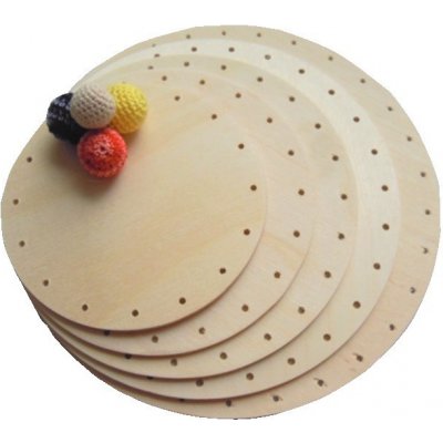 W-star Dno překližka košík kruh 18 cm díra 2,5 mm DnoD18 – Zboží Dáma