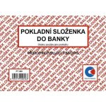 Baloušek Tisk PT080 Pokladní složenka do banky, A6, samopropisovací – Zboží Dáma