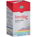 Esi Ferrolin C Drink Železo nápoj 24 x 20 ml – Hledejceny.cz