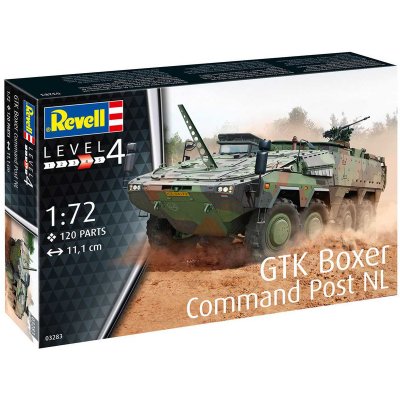 Revell Plastikový model vojenské techniky 03283 GTK Boxer Command Post NL 1:72 – Hledejceny.cz