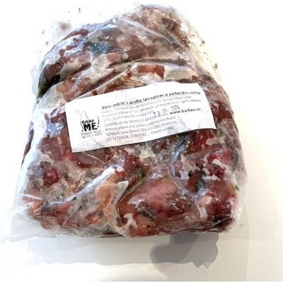 Barf me! Kuře mleté s droby špenátem a pohankou 800 g – Hledejceny.cz