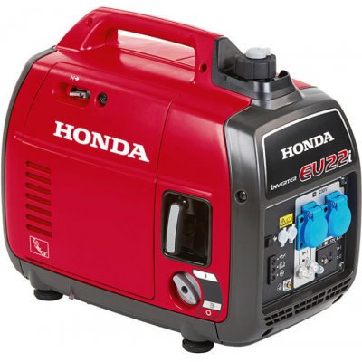 Honda EU 22i (Lehký jednofázový generátor s invertorovou technologií HONDA EU22iT + dárek ZDARMA olej Carline Garden 4T (10W-30) 1l)