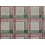 Infibra Jednorázové papírové prostírání Kostka bordó/zelená 30x40cm 250ks – Zboží Dáma