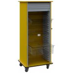 DEXTER 27 TRANSPARENT vozík boxový, roletový, 1780x780x620 mm, žlutá odio – Hledejceny.cz