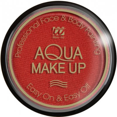 Červený metalický aqua make-up, 15g – Zboží Mobilmania