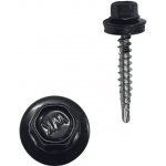 Šroub samovrtný s podložkou černá barva délka: 35mm celý závit – Zbozi.Blesk.cz