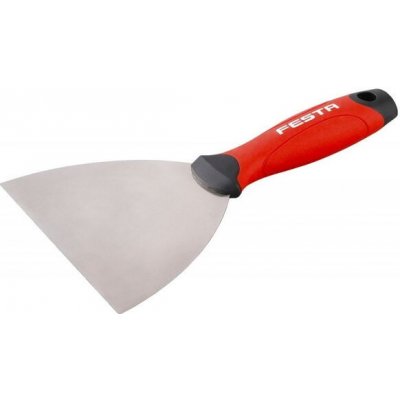 Špachtle nerez s gumovou ručkou Festa – 140 mm – Sleviste.cz