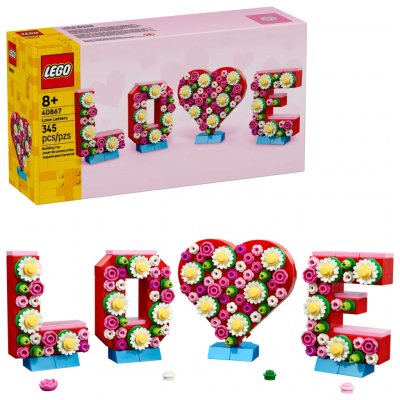 LEGO® 40867 Písmena lásky – Hledejceny.cz