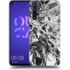 Pouzdro a kryt na mobilní telefon Huawei Picasee silikonové Huawei Nova 5T - Chrome čiré