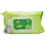 Nobleza Vlhčené ubrousky pro zvířata hypoalergenní s vůní Aloe Vera 80 ks – Zboží Mobilmania