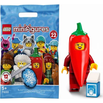 LEGO® Minifigurky 71032 22. série Kostým Chilli papričky – Hledejceny.cz