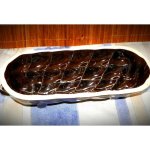 Keramikaportal.eu Vánočka keramická velká 33x12cm S ouškem – Sleviste.cz