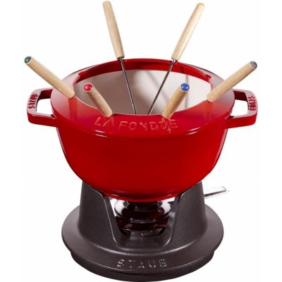 STAUB fondue set, višeň 20 cm 2,3 l – Zbozi.Blesk.cz