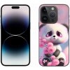 Pouzdro a kryt na mobilní telefon Apple mmCase Gelové iPhone 14 Pro - roztomilá panda 1