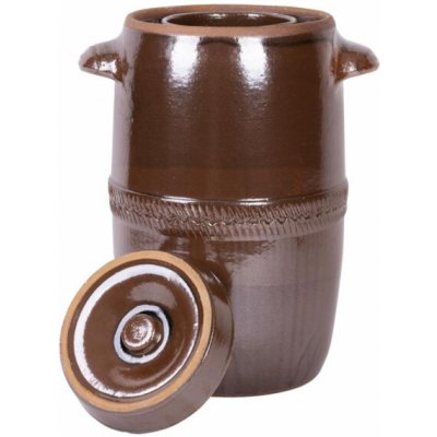 Soudek Ceramic 27 lit, na zelí, I.třída, s víkem, 32x49 cm ST254104A – Zboží Mobilmania