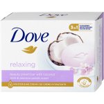 Dove Purely Pampering Kokosové mléko a jasmín tuhé mýdlo 90 g – Zboží Dáma