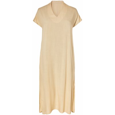 Esmara midi šaty béžová – Zboží Dáma