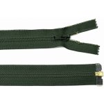 Spirálový zip no.5 rozepínací 60cm - více barev color: 673 tmavě zelená – Hledejceny.cz