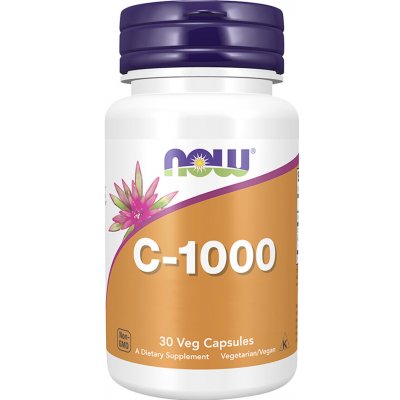 NOW Foods Vitamín C-1000 30 kapslí – Hledejceny.cz
