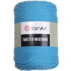 Příze YarnArt Twisted macrame 763 - modrá