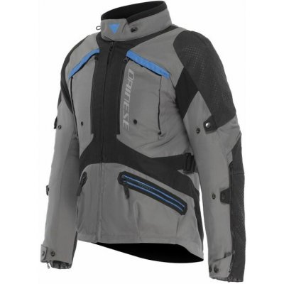 Dainese GULLFOSS D-DRY adventure bunda šedá/černá/modrá – Zboží Mobilmania
