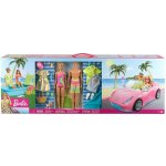 Barbie elegantní kabriolet+ bazén se skluzavkou + a Ken – Zboží Mobilmania