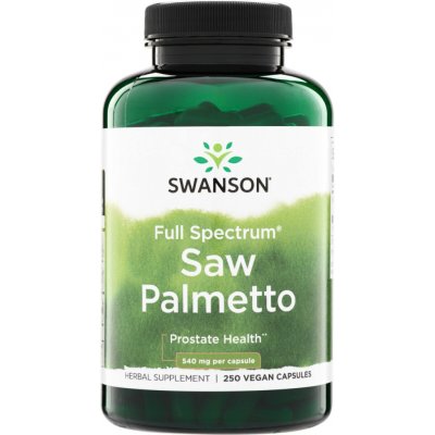 Swanson Saw Palmetto 540 mg 250 kapslí – Hledejceny.cz