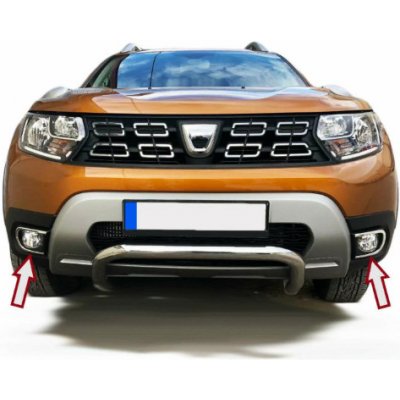 Nerezové rámečky předních mlhovek Dacia Duster 2 – Hledejceny.cz