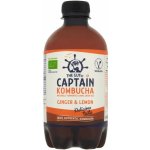 Captain Kombucha Bio Kombucha Zázvor & Citron 400 ml – Zboží Dáma