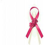 PartyDeco Velký vývazek s růžičkami sytě růžový - sytě růžové svatební vývazky, voničky pro rodiče a svědky – Zboží Dáma