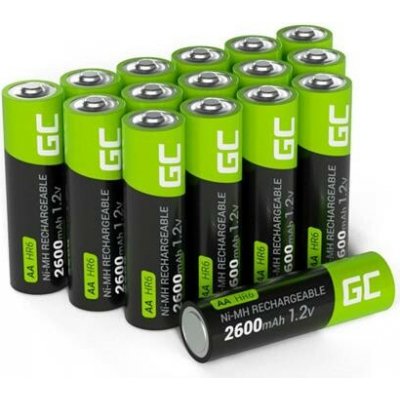 Green Cell AA HR6 2600mAh 16 ks – Zboží Živě