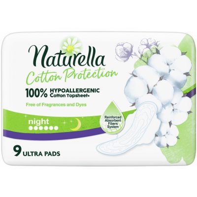 Naturella Hygienické vložky s křidélky 9 ks