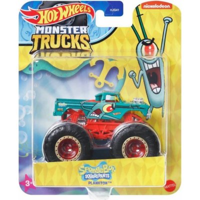 Mattel Hot Wheels Monster Trucks tematický truck HJG41 Plankton – Zbozi.Blesk.cz