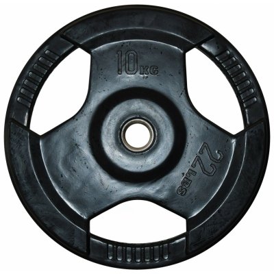 FitnessLine Kotouč litinový pogumovaný 30 mm 10 kg – Zboží Dáma