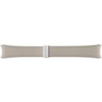 Samsung hybridní řemínek z eko kůže s překlápěcí sponou, velikost S/M, béžová ET-SHR93SAEGEU – Zboží Živě