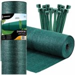 Springos stínící tkanina 90 % 1,5 x 25 m zelená SN0018 – Zboží Mobilmania