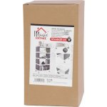 Regál MagicHome Rolly, plastový, 5 polic, 49x29x97 cm, na kolečkách – Hledejceny.cz