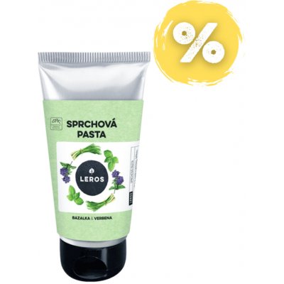 Leros Sprchová pasta bazalka & verbena 130 ml – Hledejceny.cz