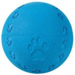 Trixie pískací guma míč s tlapkami 9 cm – Zboží Dáma