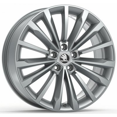 Škoda Trinity 8x19 5x112 ET44 silver – Hledejceny.cz