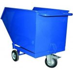 Manutan Expert Pojízdný výklopný kontejner 250 l modrý – Sleviste.cz