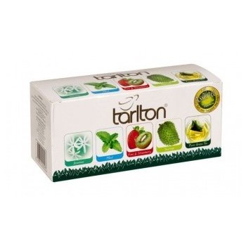 Tarlton Variace zelených čajů s příchutí 5 x 5 x 2 g