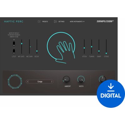 Sampleson Haptic Perc (Digitální produkt) – Zboží Živě