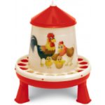 GAUN krmítko s nožičkami šťastné slepice 4 kg – Sleviste.cz