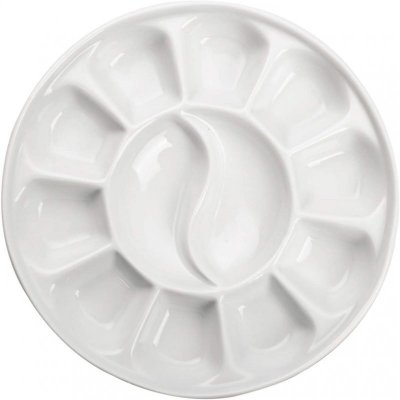 Porcelánová paleta na akvarelové barvy – Zboží Dáma