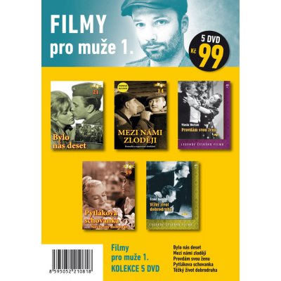 Filmy pro muže 1. pošetka DVD – Zbozi.Blesk.cz