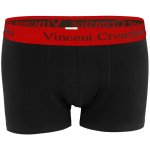 Vincent Creation boxerky bavlněné černé červ. guma – Zboží Dáma