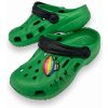 Dětské žabky a pantofle Adcz Chlapecké gumové nazouváky zelené